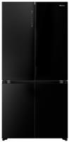 Hisense RQ768N4GBE Integrated American Fridge Freezer -Black