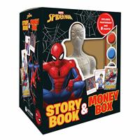 Marvel Spiderman Story Book and Money Box