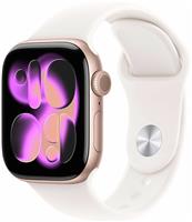 Apple Watch Series 11 GPS+Cell 42mm Light Blush S/M