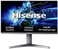 Hisense 27G6QUK 27 Inch 300Hz IPS QHD Gaming Monitor