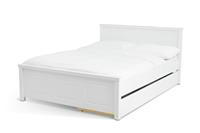 Argos Home Grayson Double with Storage Bed - White