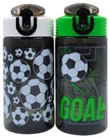 Hox Pack of 2 Football Water Bottles - 500ml