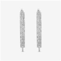 Jon Richard Cubic Zirconia Crystal Drop Earrings