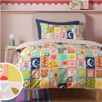 Argos Home Celestial Floral Cream Kids Bedding Set - Single