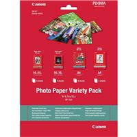 Canon Photo Paper Variety Pack - 20 Sheets