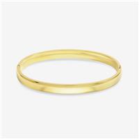 Jon Richard Waterproof Gold Plated Polished Bangle