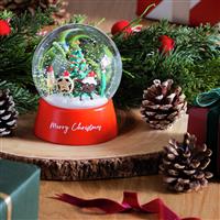 Comic Relief Snowflake Christmas Snow Globe