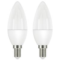 Argos Home 5.9W LED Candle E14 Light Bulb - 2 Pack