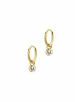 Ted Baker Sinalaa Crystal Huggie Earrings
