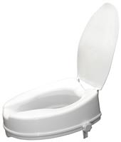 Aidapt 4 Inches Raised Toilet Seat with Lid