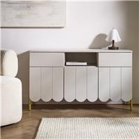 Habitat Fala 3 Door 2 Drawer Sideboard - Natural