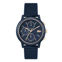 Lacoste Men's Blue Silicone Strap Watch