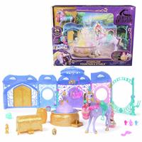 Unicorn Academy Starglow Fountain & Stable Playset