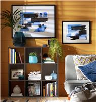 Argos Home 9 Cube Storage Unit - Walnut