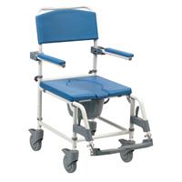 Drive Aston Lightweight PU Seat Shower Commode Chair