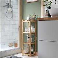 Habitat 4 Shelf Bamboo Storage Caddy - Natural