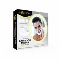 Menkind InGenious Bathroom Mirror With Speaker