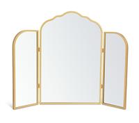 Argos Home Gold Vintage Curved Dressing Table Mirror-75x60cm