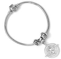 Harry Potter Time Turner Charm Bracelet