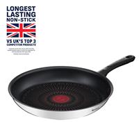 Tefal 32cm Titanium Edition Stainless Steel Frying Pan