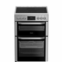 Hotpoint HDE6VDCAX 60cm Double Oven Electric Cooker -S/Steel
