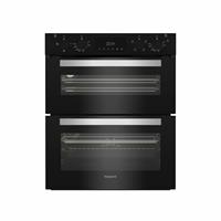 Hotpoint DUH10DB Built Under Double Electric Oven - Black