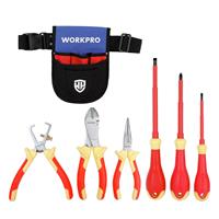 Workpro WP204717 7 Pieces Electrician Kit