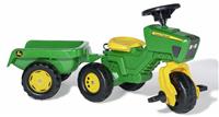 John Deere Tractor With Trailer