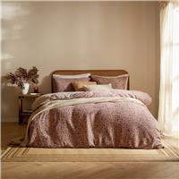 Yard Perrie Leaf Cinnamon Bedding Set - Double