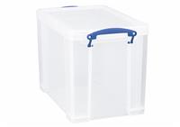 Really Useful 24L Plastic Storage Box - Clear