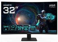 Gigabyte GS32QCA 31.5 Inch 180Hz QHD Curved Gaming Monitor