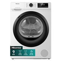 Hisense DH1Q902BW2 9KG Heat Pump Tumble Dryer - White