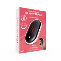 Menkind Rechargeable Hand Warmer Plus Power Bank