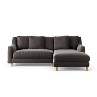 Habitat Swift Right Hand Corner Sofa - Grey - Ash Leg