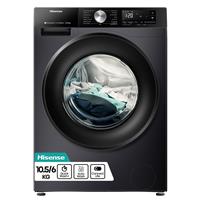 Hisense WD3S1043BB3 10.5/6KG 1400 Spin Washer Dryer - Black