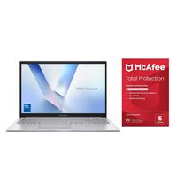 ASUS Vivobook 15 15.6in i5 16GB 512GB Laptop Bundle - Silver