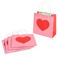 Argos Home Pack of 5 Heart Paper Bags