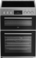 Beko FDC6731S 60cm Double Oven Electric Cooker - S/Steel