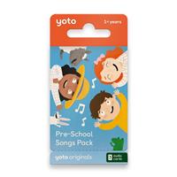 Yoto Pre-School Songs Card Collection - Pack of 3