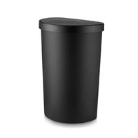 Tower 50 Litre Curved Sensor Bin - Black