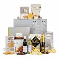 Spicers Of Hythe Silver Indulgence Hamper Gift Box