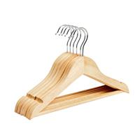 Argos Home Set of 6 Wooden Kids Hangers