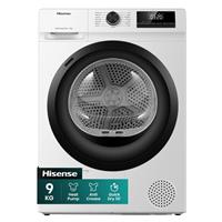 Hisense DH1Q902BW2 9KG Heat Pump Tumble Dryer - White