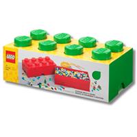 LEGO Storage Brick 8 Knobs - Green