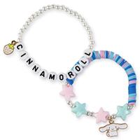 Hello Kitty Cinnamoroll Pastel Charm Bracelet - Pack of 2