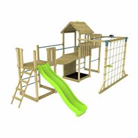TP Toys Skywood Wooden Climbing Frame with Activity Centres