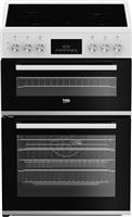 Beko FDC6731W 60cm Double Oven Electric Cooker - White