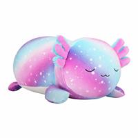 Squishmallows 12-Inch Akina Axolotl Sleepamallows Soft Toy