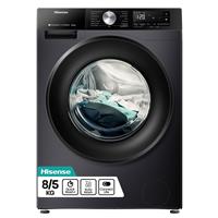 Hisense WD3S8043BB3 8/5KG 1400 Spin Washer Dryer - Black