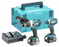 Makita Combi Drill & Impact Driver Twin Pack - 18V